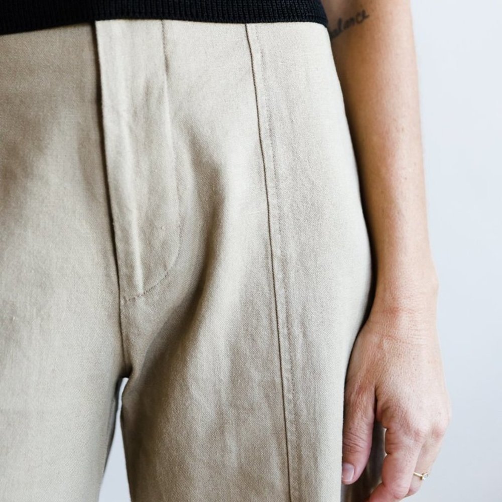 Esby Lucia Pant in Nomad aka Tan